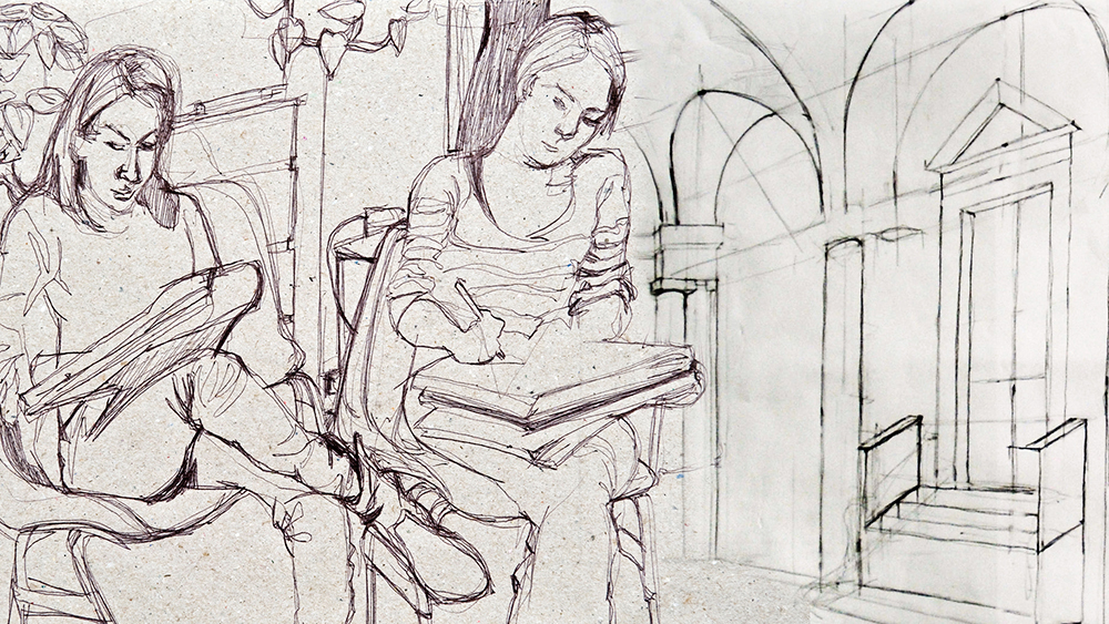 Akademische Zeichentechniken web