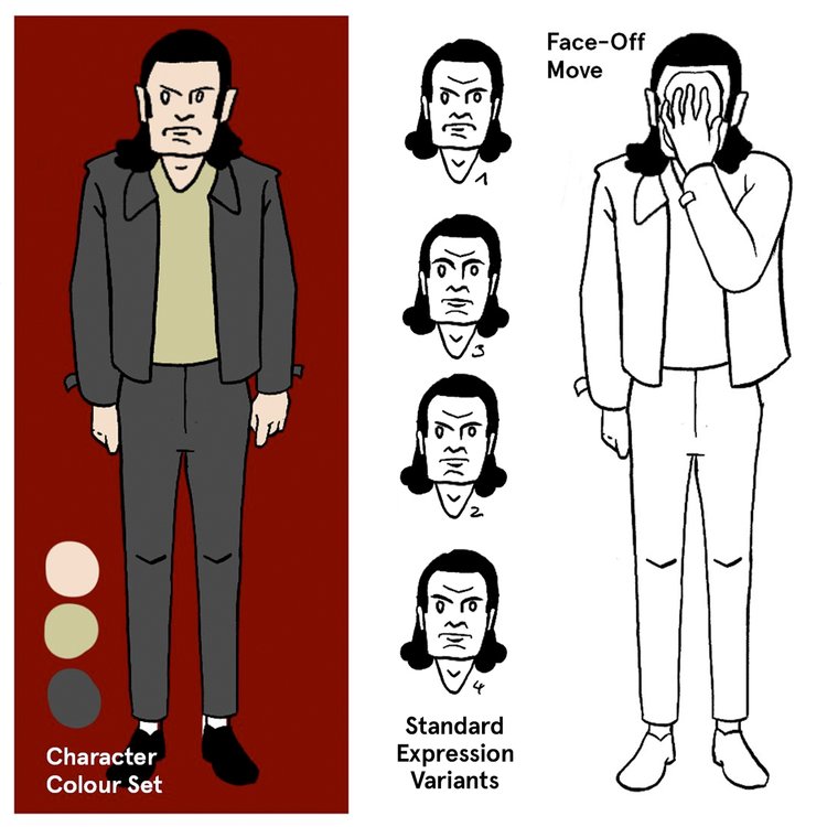 Illustration aus "Matala" von Mario Rom’s Interzone